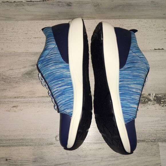 Alegria TRAQ Qest Sneaker Blue 38 7.5-8 Nursing Smart Shoe Comfort Casual - Picture 7 of 11